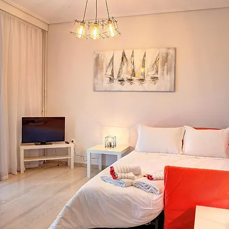 Beautiful Apartment In Glyfada Center Athens Exterior photo